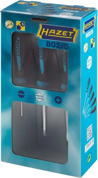 HAZET 802/5 Screwdriver Set