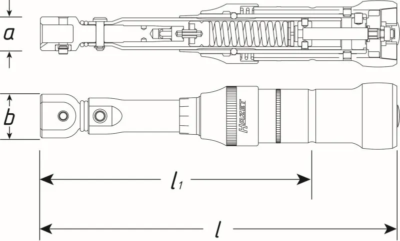 HAZET 6292-1CT Torque Wrench