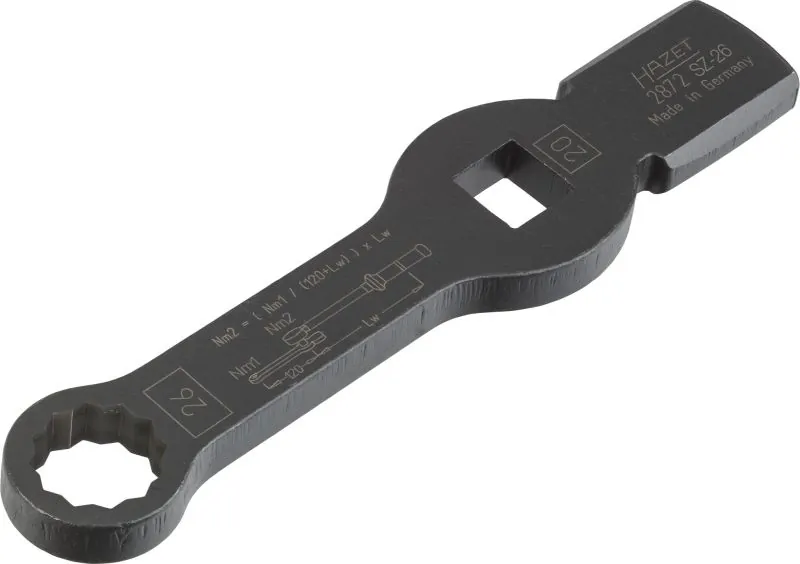 HAZET 2872SZ-26 Hammer Wrench, brake caliper fastening