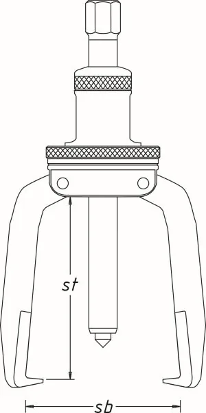 HAZET 1785-150 External Puller