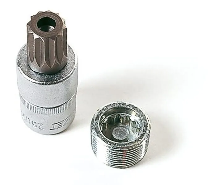 HAZET 2567-16 Socket Wrench Insert, oil drain plug