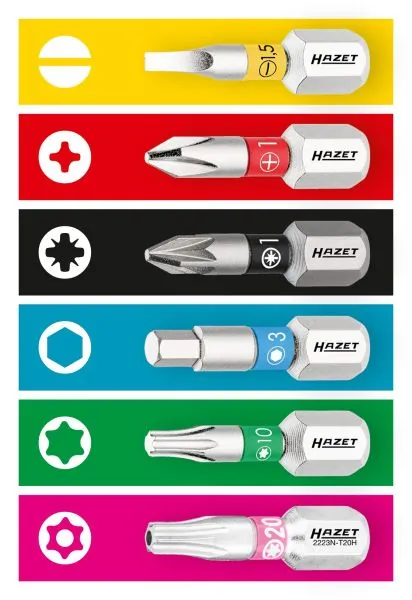 HAZET 2200SC-32 Kit, screwdriver bits