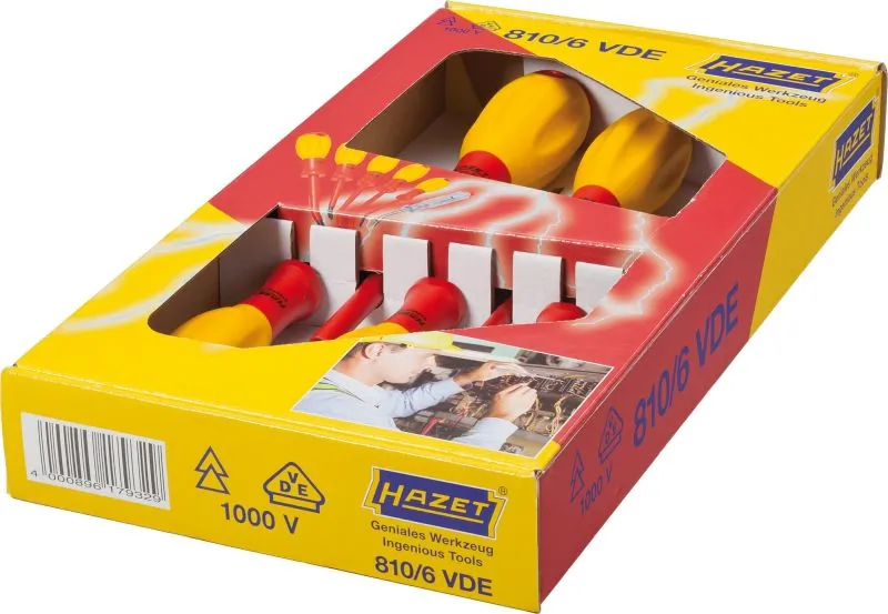 HAZET 810/6VDE Screwdriver Set