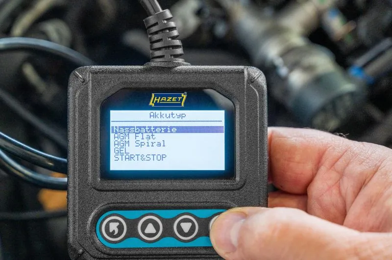 HAZET 4650-6 Tester, battery