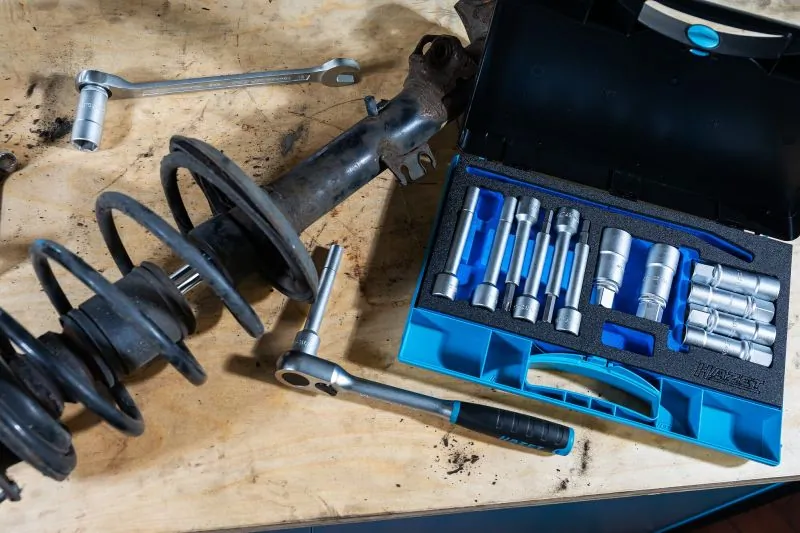 HAZET 4915/15 Socket Wrench Set, suspension strut support mount