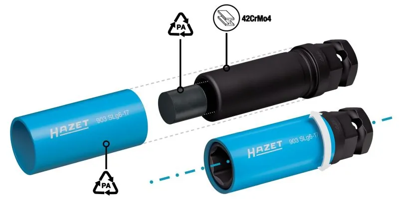 HAZET 903SLG6-17 Power Socket