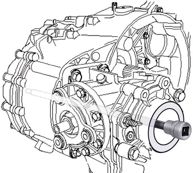 HAZET 2584LG-1A Socket Wrench Insert