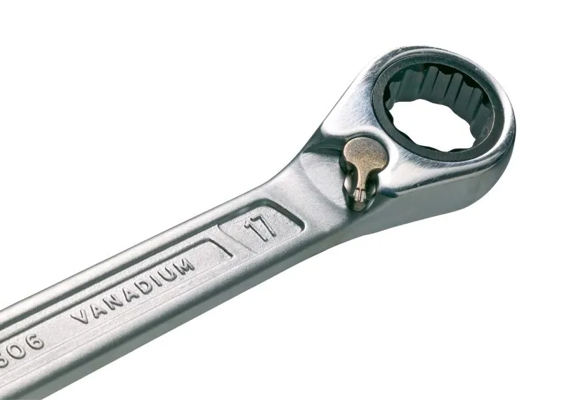 Ratchet Ring Open-ended Spanner 606-19