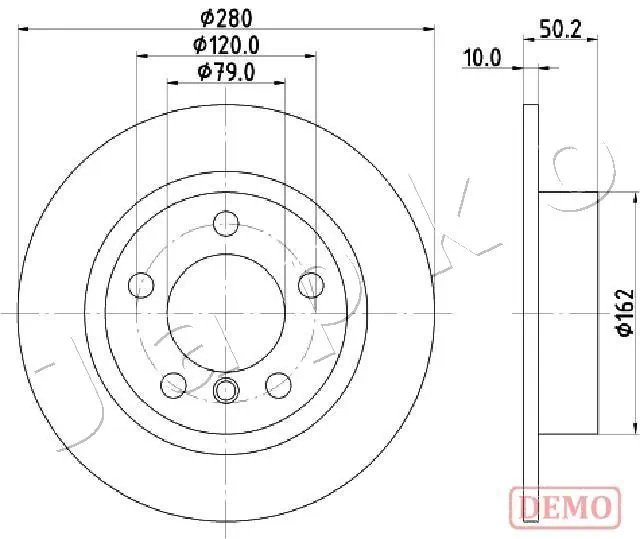 Brake Disc 610134C