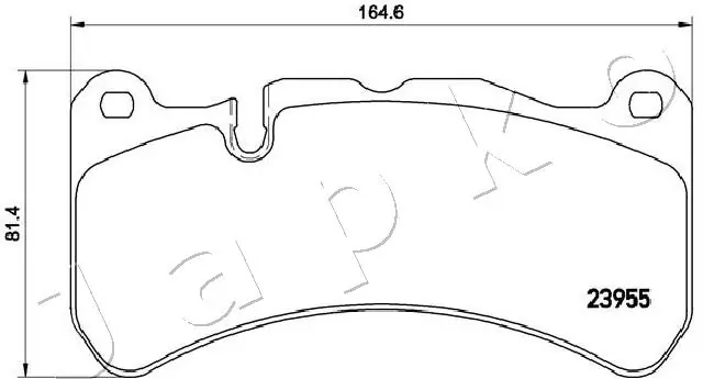 Brake Pad Set, disc brake 500521
