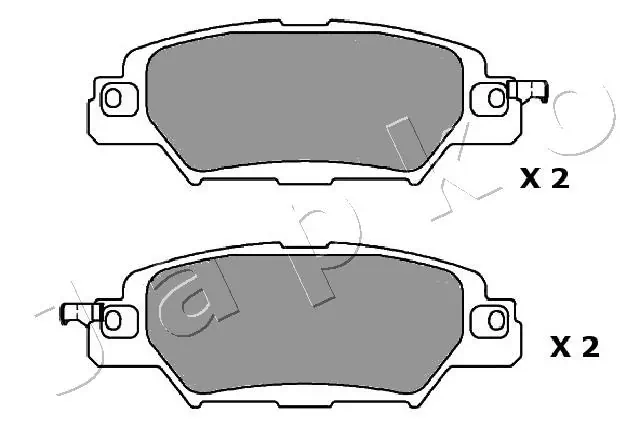 Brake Pad Set, disc brake 51318
