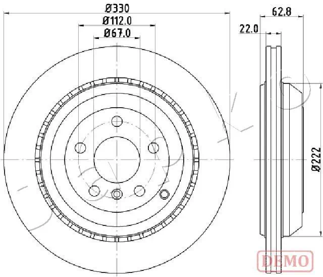 Brake Disc 610519C
