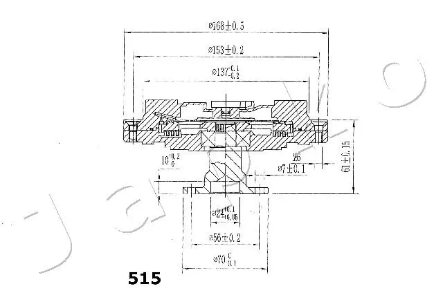 Clutch, radiator fan 36515