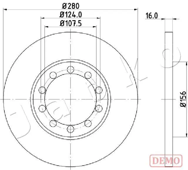 Brake Disc 610314C