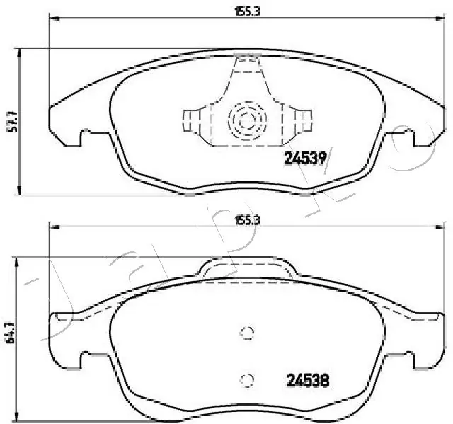 Brake Pad Set, disc brake 500603