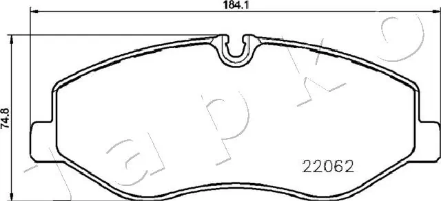 Brake Pad Set, disc brake 500545