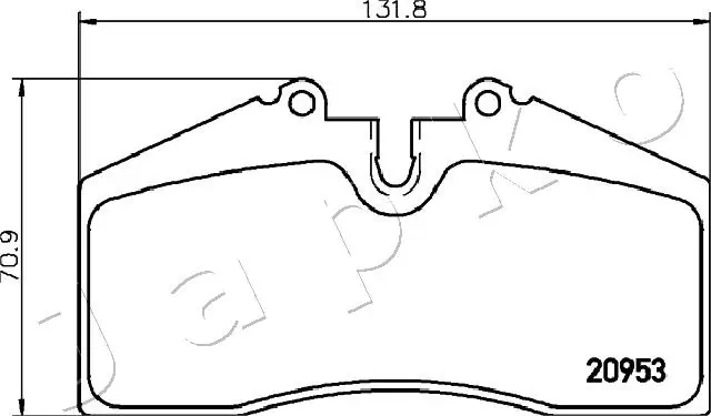 Brake Pad Set, disc brake 500904