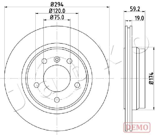Brake Disc 610109C