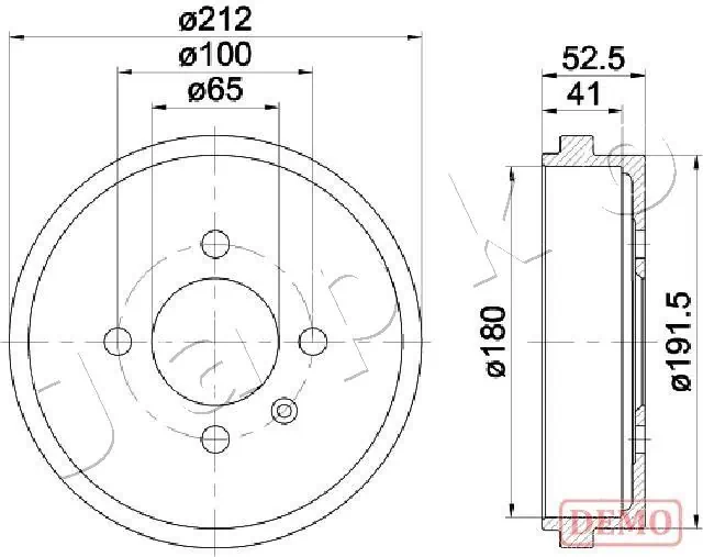 Brake Drum 560912C