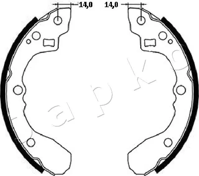 Brake Shoe Set 55398