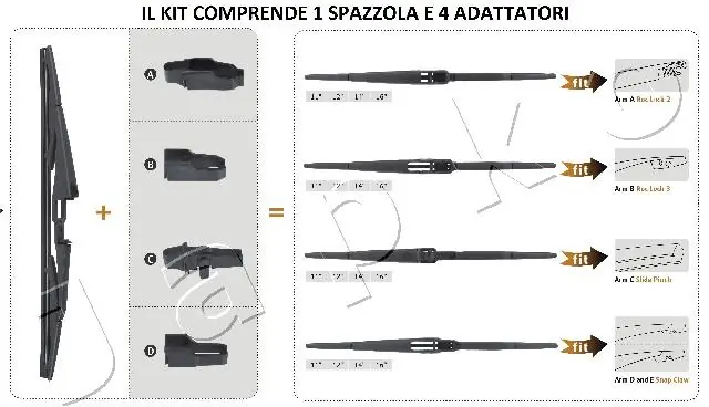 JAPKO SJX28R Wiper Blade