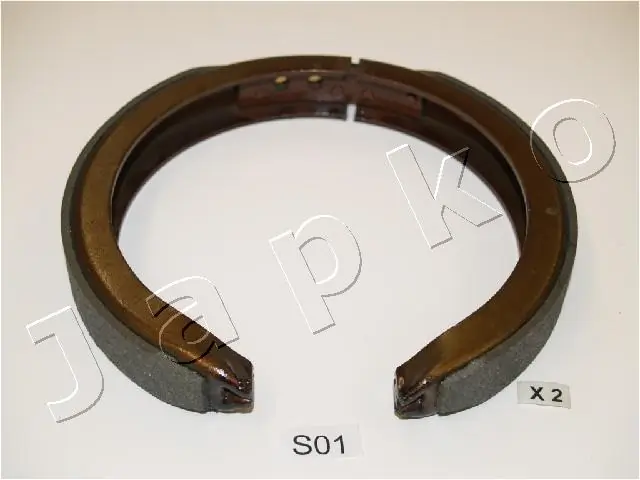 Brake Shoe Set, parking brake 55S01