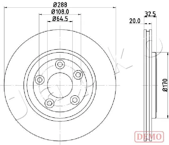 Brake Disc 610315C