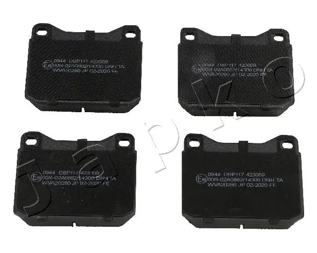 Brake Pad Set, disc brake 500944