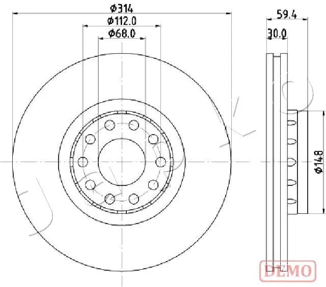 Brake Disc 600924C