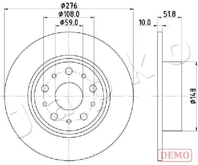 Brake Disc 610207C