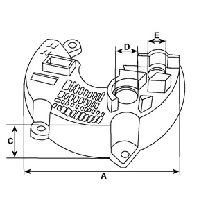 Protective Cap, alternator F032139656
