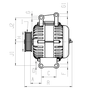 Alternator F032113951