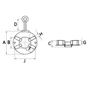 Holder, carbon brushes F032335788
