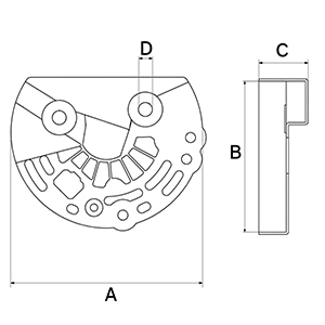 Protective Cap, alternator F032234769