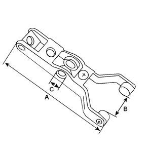 Engagement Lever, starter F032135515