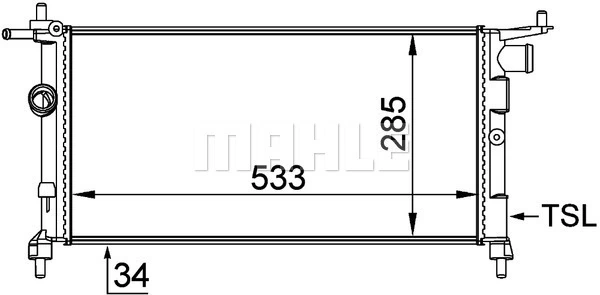 WALKER 82534 Mounting Kit, muffler