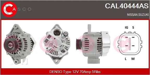 Alternator Brand New HQ CAL40444AS
