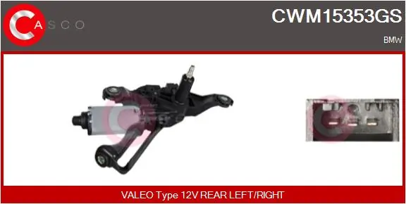 Wiper Motor Genuine CWM15353GS