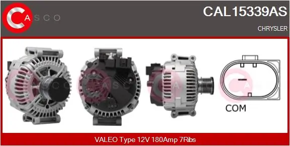 Alternator Brand New HQ CAL15339AS