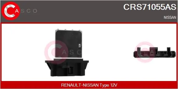 Resistor, interior blower Brand New HQ CRS71055AS