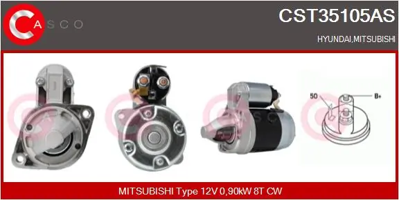 Starter Brand New HQ CST35105AS