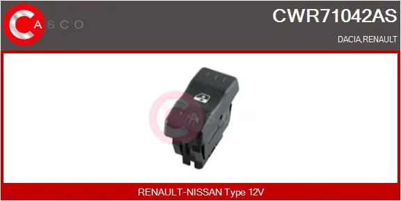 Switch, window regulator Brand New HQ CWR71042AS