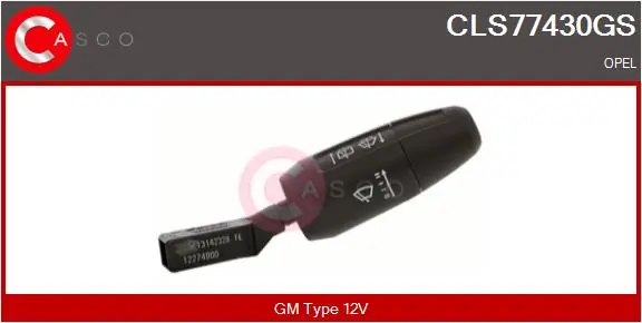 Steering Column Switch Genuine CLS77430GS