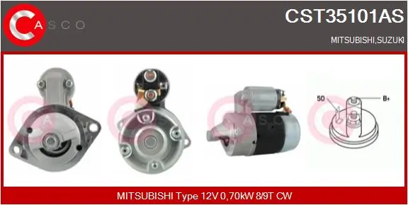 Starter Brand New HQ CST35101AS