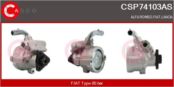 Hydraulic Pump, steering Brand New HQ CSP74103AS