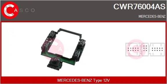 Switch, window regulator Brand New HQ CWR76004AS