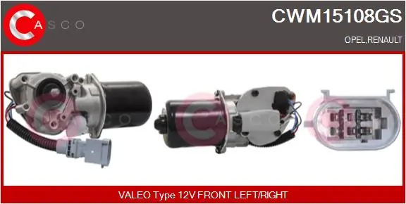 Wiper Motor Genuine CWM15108GS