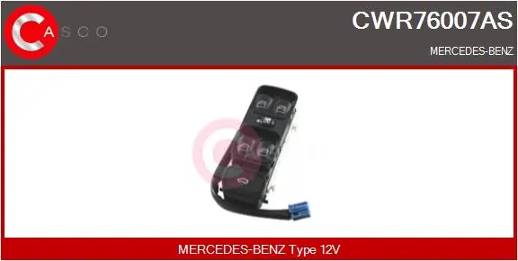 Switch, window regulator Brand New HQ CWR76007AS