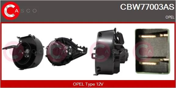 Interior Blower Brand New HQ CBW77003AS