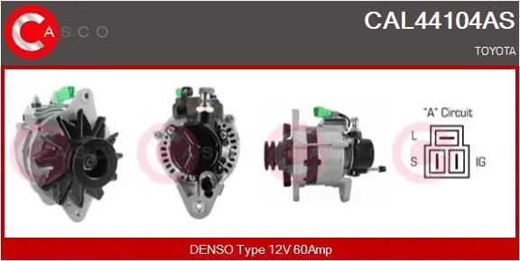 Alternator Brand New HQ CAL44104AS